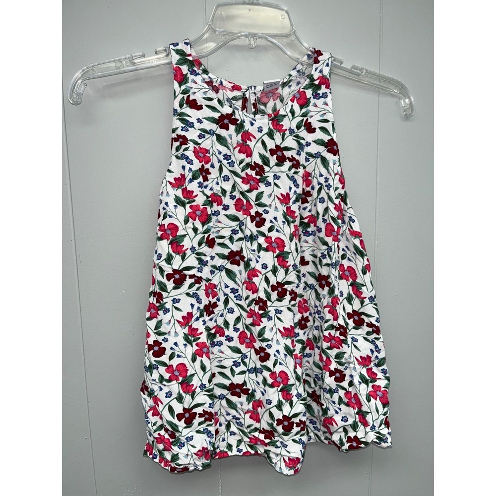 Old Navy Foral Tank Small Petite Summer Spring